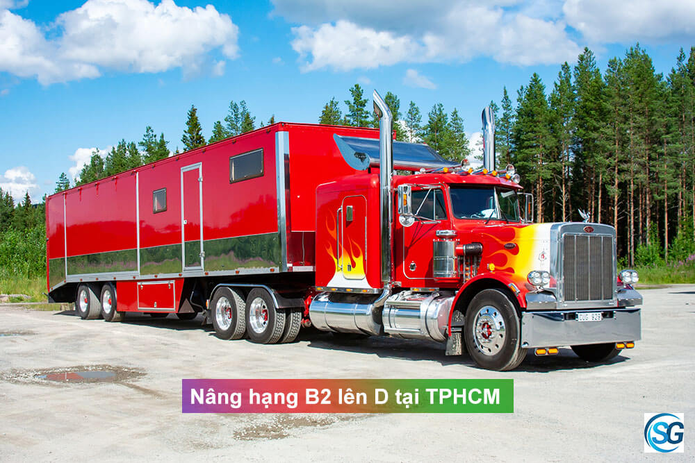 nâng hạng bằng b2 lên d tại tphcm