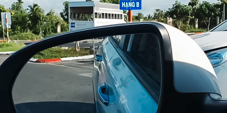 hướng dẫn 11 bài thi sa hình sát hạch lái xe oto b1