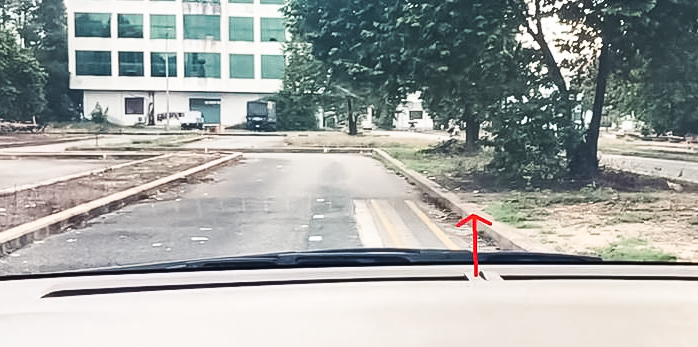 hướng dẫn 11 bài thi sa hình sát hạch lái xe oto b1